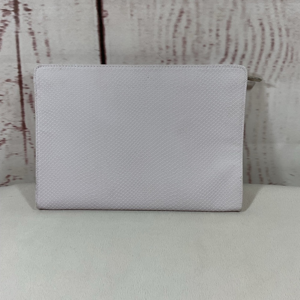 Jimmy Choo Parfums Makeup Cosmetics Bag Snakeskin Faux Leather Toiletry Clutch - Picture 6 of 8